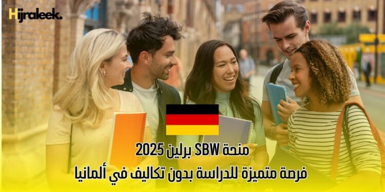 منحة SBW برلين 2025: فرصة متميزة للدراسة بدون تكاليف في ألمانيا