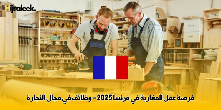 فرصة عمل للمغاربة في فرنسا 2025 – وظائف في مجال النجارة