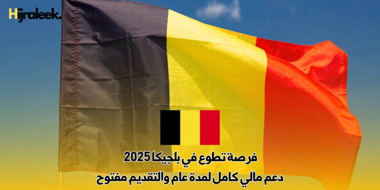 فرصة تطوع في بلجيكا 2025 : دعم مالي كامل لمدة عام والتقديم مفتوح