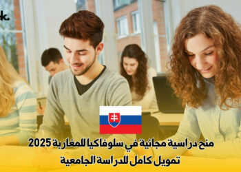 منح دراسية مجانية في سلوفاكيا للمغاربة 2025 : تمويل كامل للدراسة الجامعية