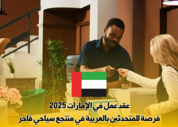 عقد عمل في الإمارات 2025 : فرصة للمتحدثين بالعربية في منتجع سياحي فاخر