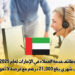 وظائف خدمة العملاء في الإمارات لعام 2025 : راتب شهري يبلغ 21,000 درهم مع فرصة لا تُعوض