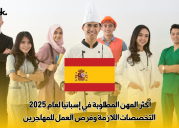 أكثر المهن المطلوبة في إسبانيا لعام 2025 | التخصصات اللازمة وفرص العمل للمهاجرين