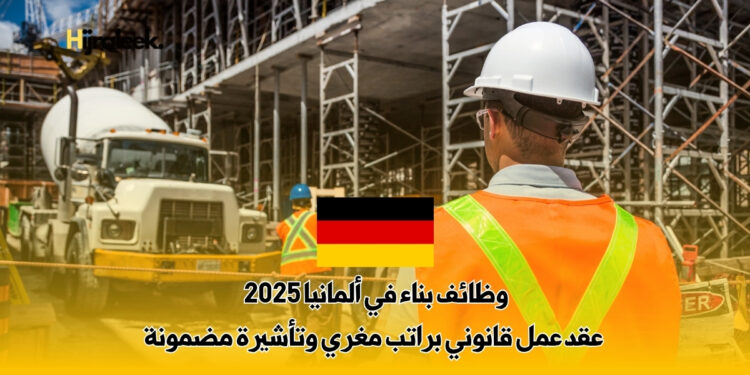وظائف بناء في ألمانيا