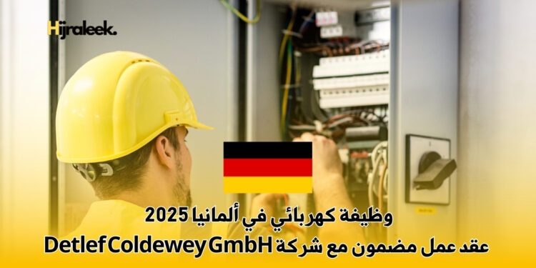 وظيفة كهربائي في ألمانيا