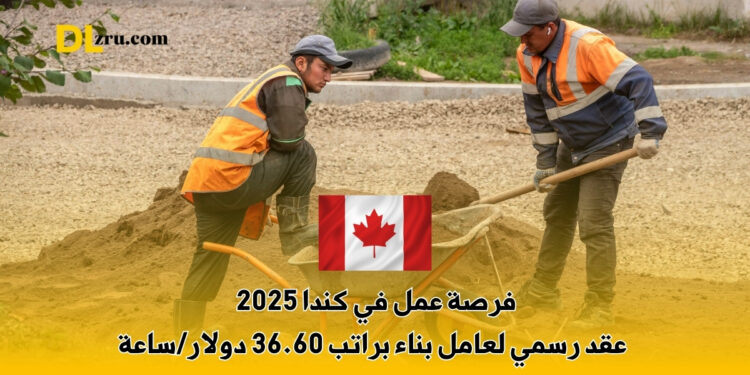 فرصة عمل في كندا