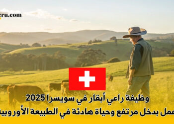 وظيفة راعي أبقار في سويسرا