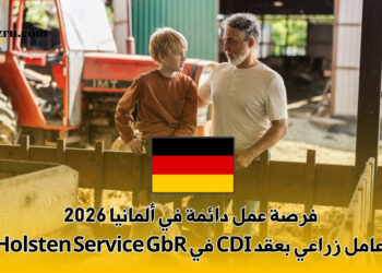 فرصة عمل دائمة في ألمانيا 2026