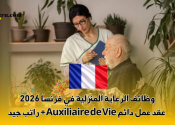 وظائف الرعاية المنزلية في فرنسا 2026